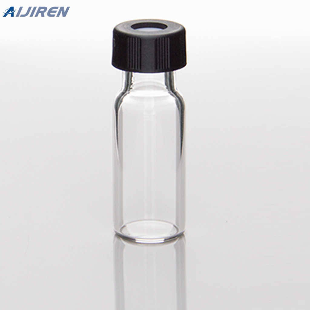 <h3>chemical test chromatography glass vials silicone slit septa </h3>
